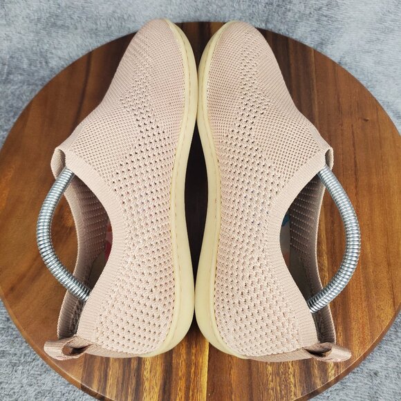 Born Pink Slip-On Flats Breathable Loafers - Picture 5 of 9